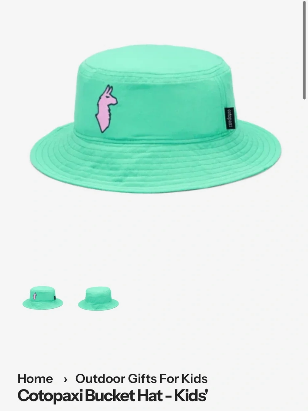 Cotopaxi Kids’ Bucket Hat